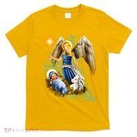 Angel With Baby Jesus T-Shirt thumb 0