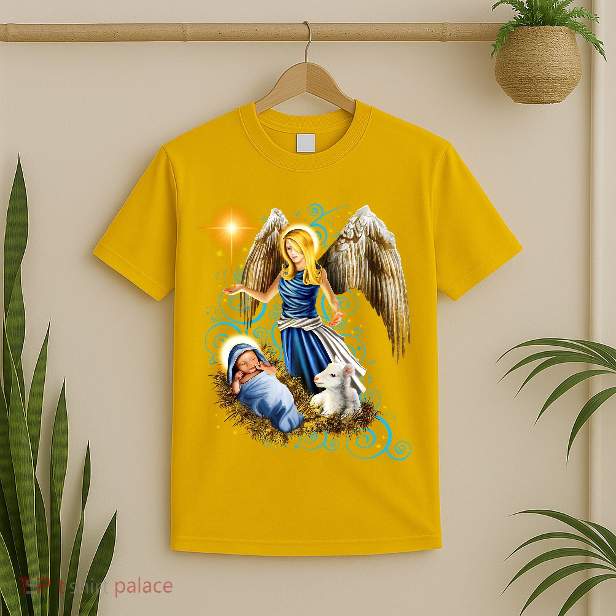 Angel With Baby Jesus T-Shirt