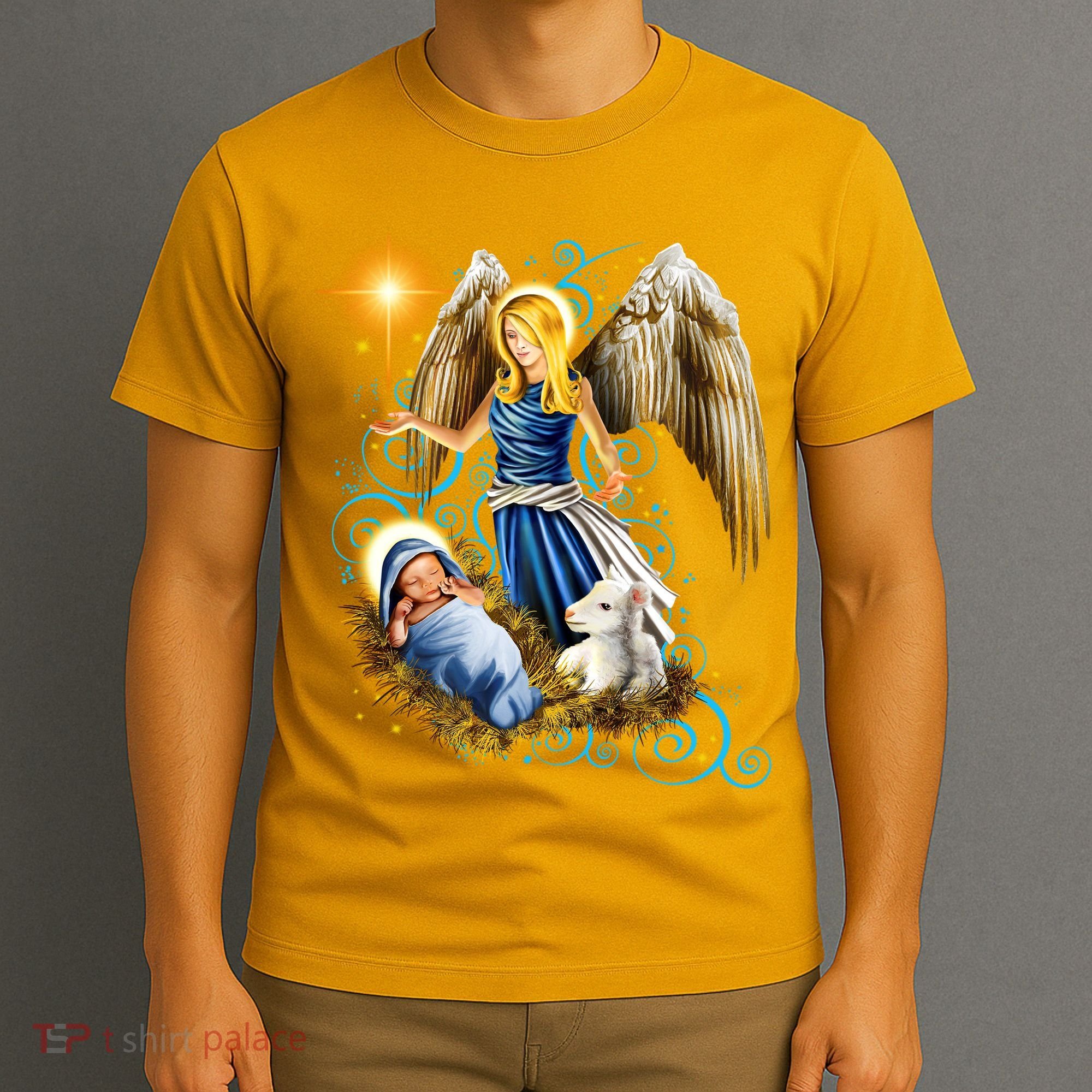 Angel With Baby Jesus T-Shirt