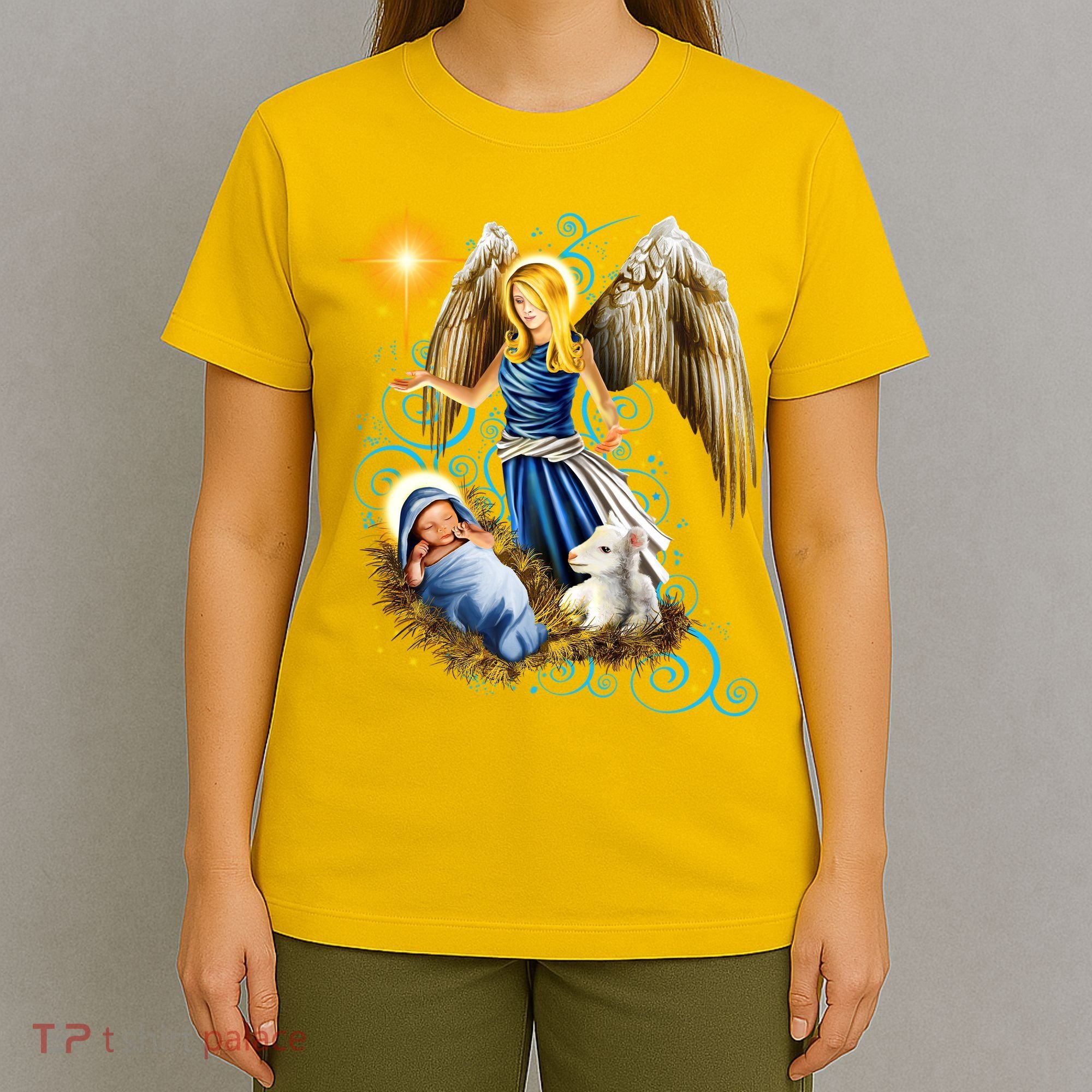 Angel With Baby Jesus T-Shirt