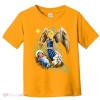 Angel With Baby Jesus Toddler T-Shirt thumb 0