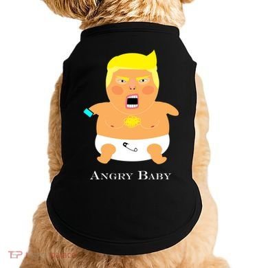 Angry Baby Trump Doggie Tank