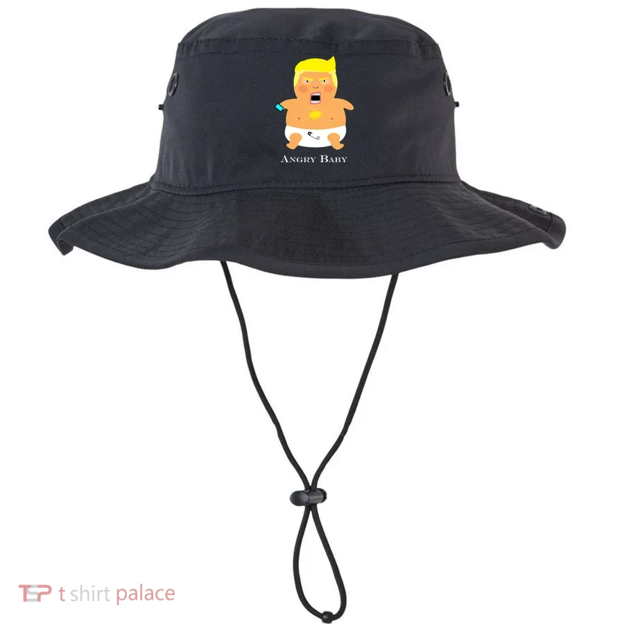 Angry Baby Trump Bucket Hat