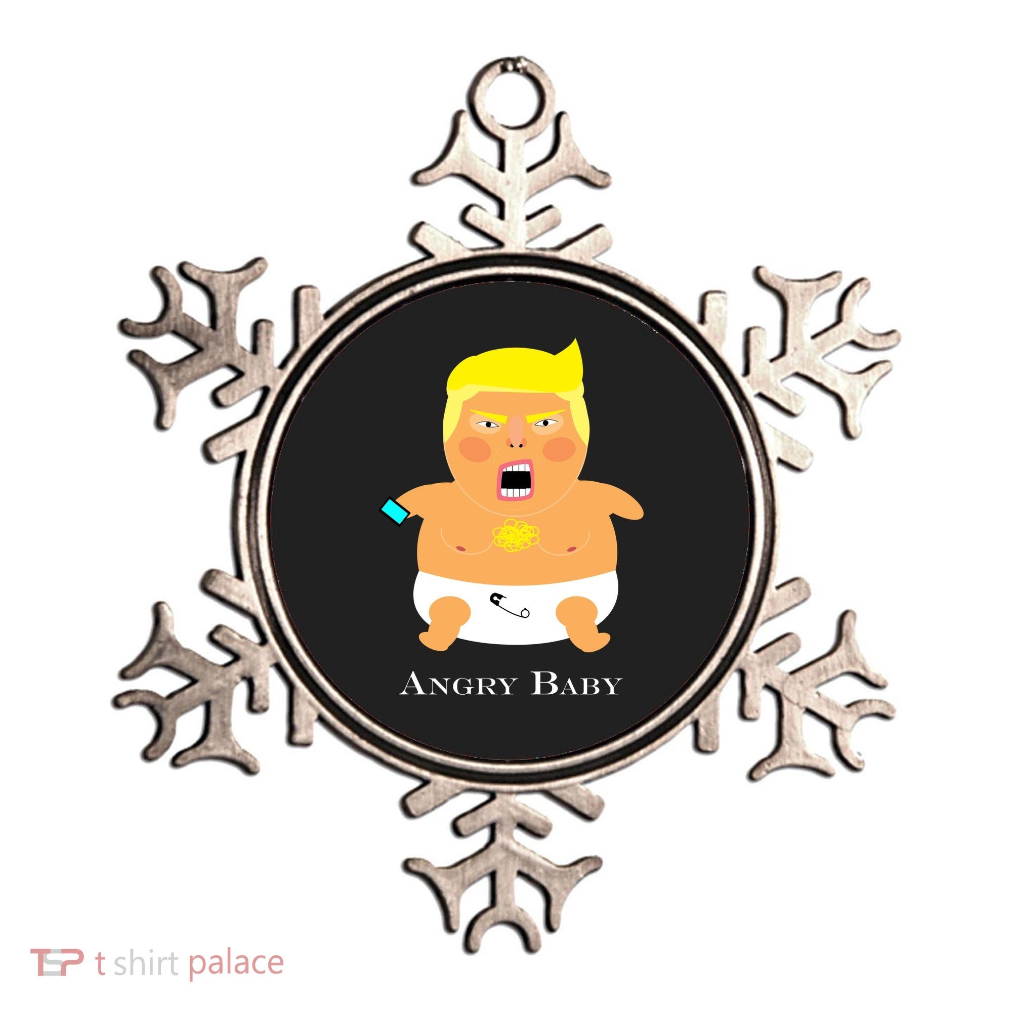Angry Baby Trump Ornament