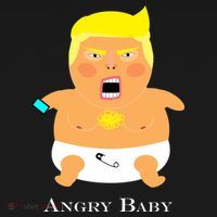 Angry Baby Trump Ornament thumb 1