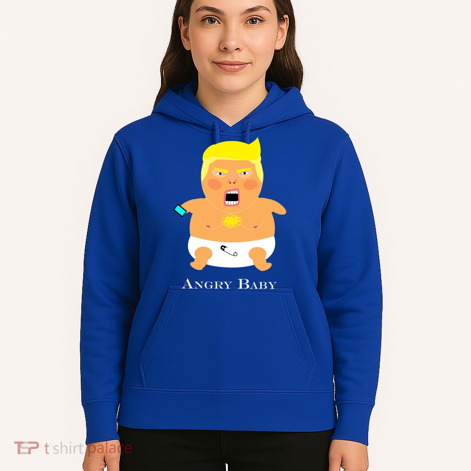 Angry Baby Trump Hoodie