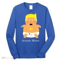 Angry Baby Trump Long Sleeve Shirt thumb 0