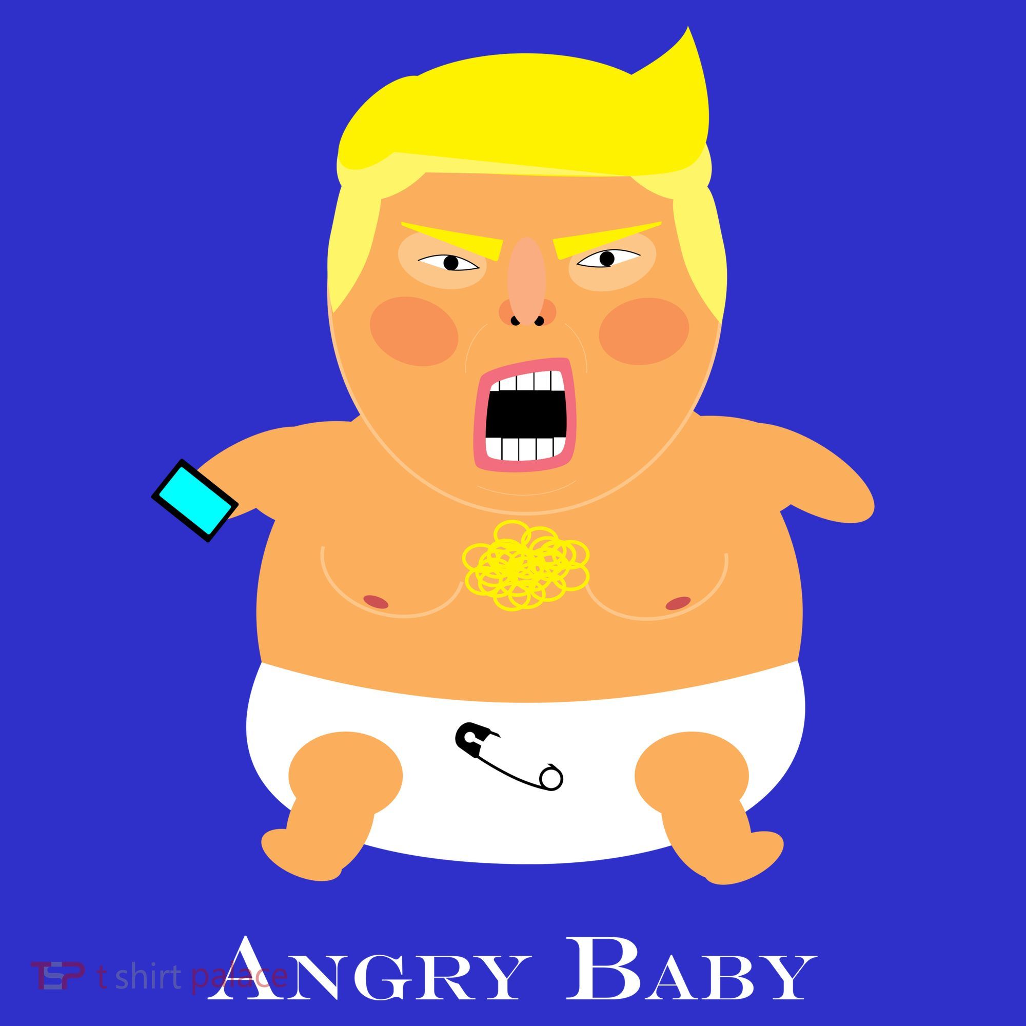Angry Baby Trump Polo