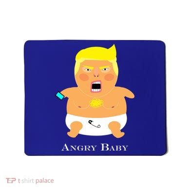 Angry Baby Trump Mousepad