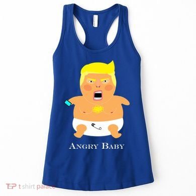 Angry Baby Trump Women's Tank Top