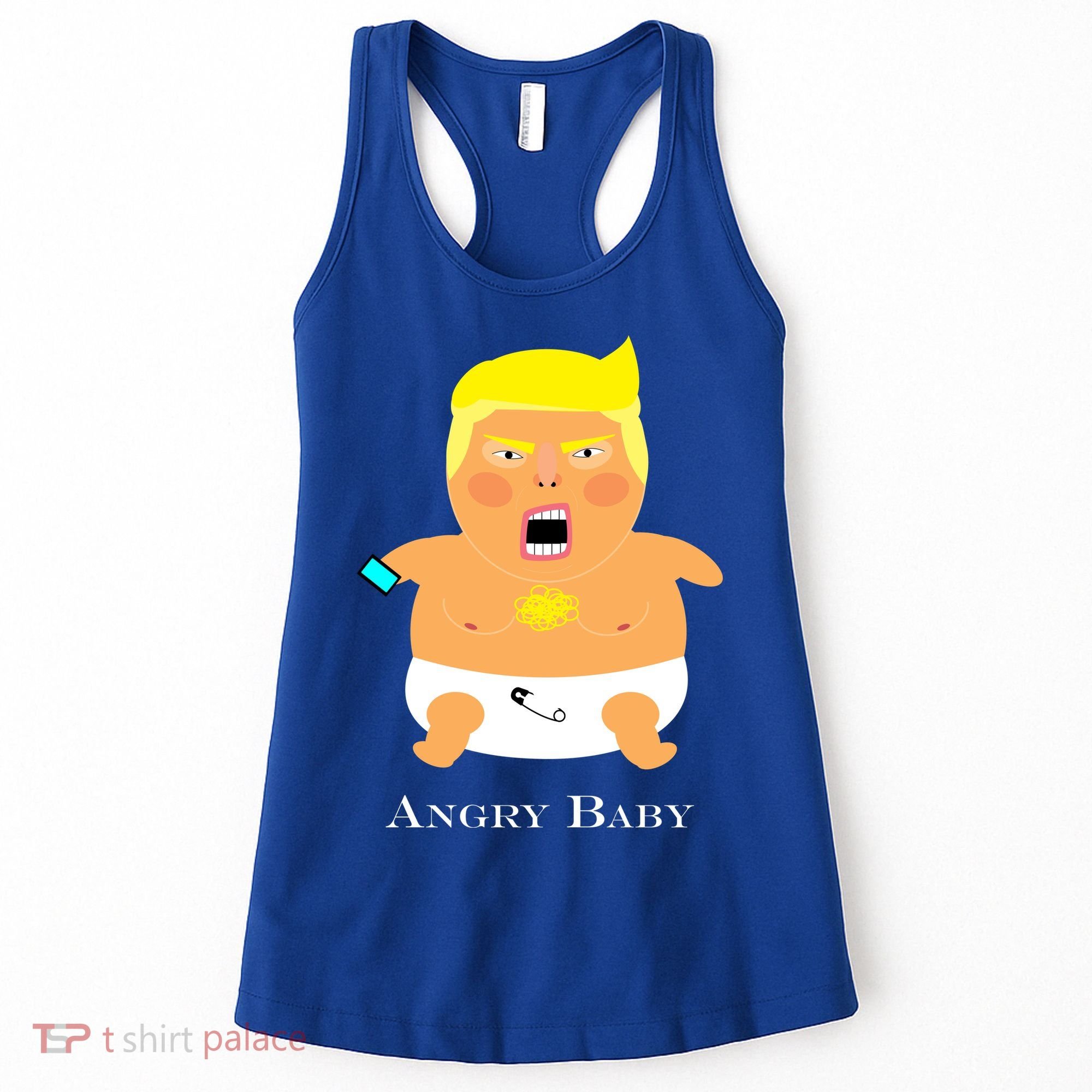 Angry Baby Trump Women's Tank Top