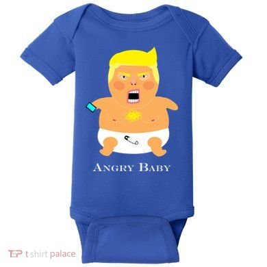 Angry Baby Trump Baby Bodysuit