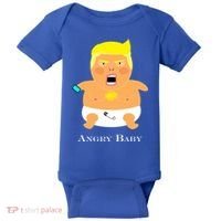 Angry Baby Trump Baby Bodysuit thumb 0