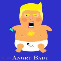 Angry Baby Trump Toddler Hoodie thumb 2