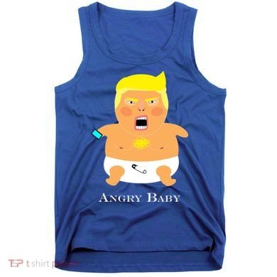 Angry Baby Trump Tank Top