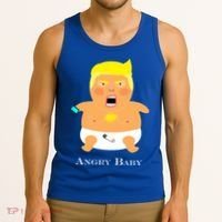 Angry Baby Trump Tank Top thumb 3