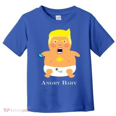 Angry Baby Trump Toddler T-Shirt