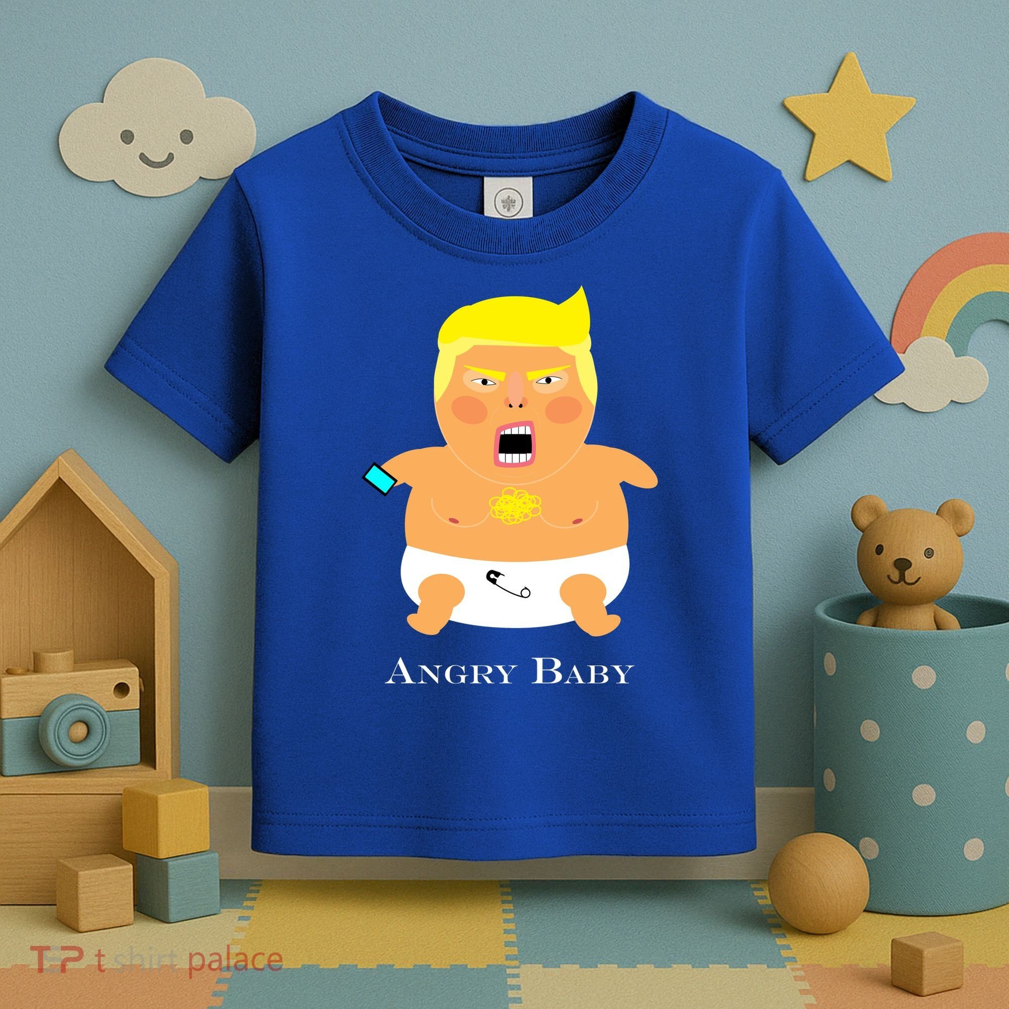 Angry Baby Trump Toddler T-Shirt