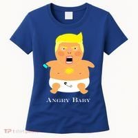 Angry Baby Trump Women's T-Shirt thumb 0