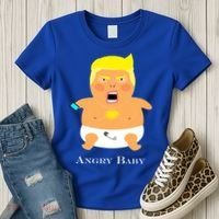 Angry Baby Trump Women's T-Shirt thumb 3