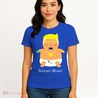 Angry Baby Trump Women's T-Shirt thumb 4