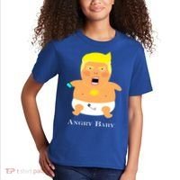 Angry Baby Trump Kids T-Shirt thumb 2