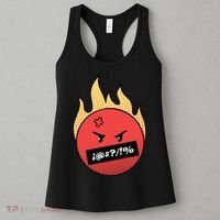 Angry Flaming Emoji Women's Tank Top thumb 3