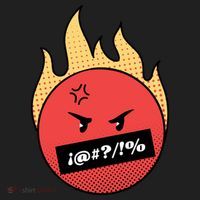 Angry Flaming Emoji Hat thumb 2