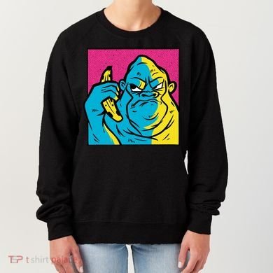 Angry Gorilla Banana Women's Sweatshirt
