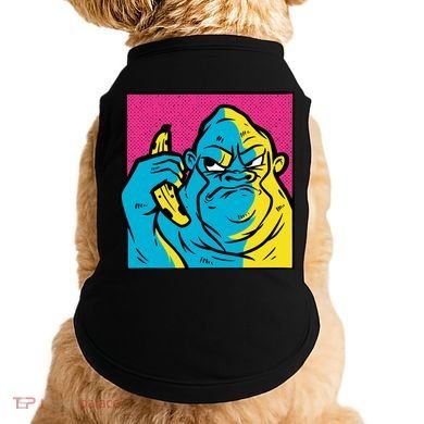 Angry Gorilla Banana Doggie Tank