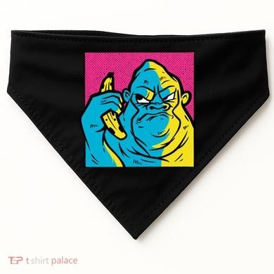 Angry Gorilla Banana USA-Made Doggie Bandana