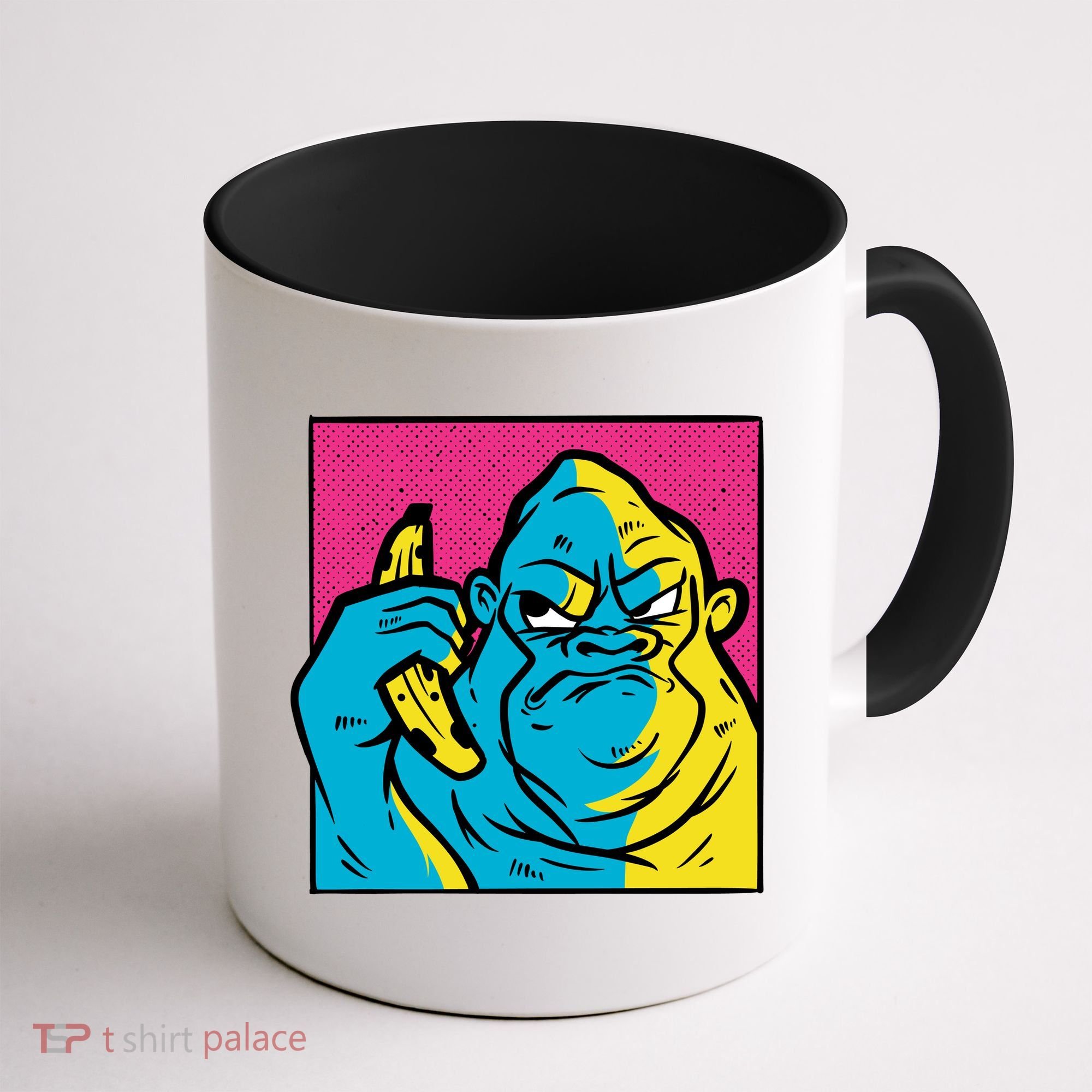 Angry Gorilla Banana Coffee Mug