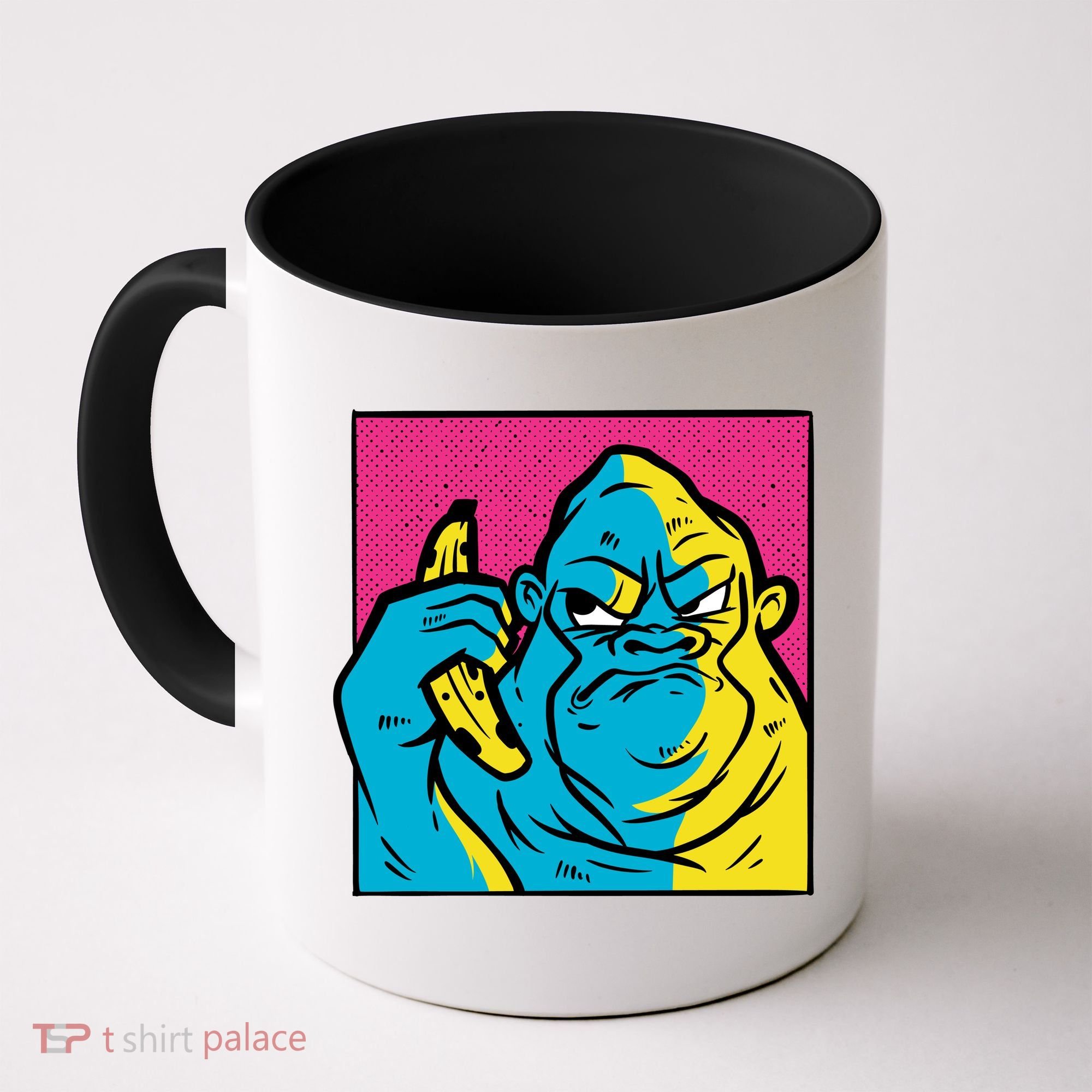 Angry Gorilla Banana Coffee Mug