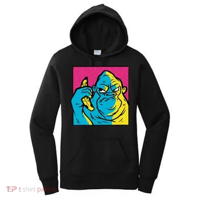 Angry Gorilla Banana Women's Hoodie