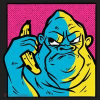 Angry Gorilla Banana Hat thumb 2
