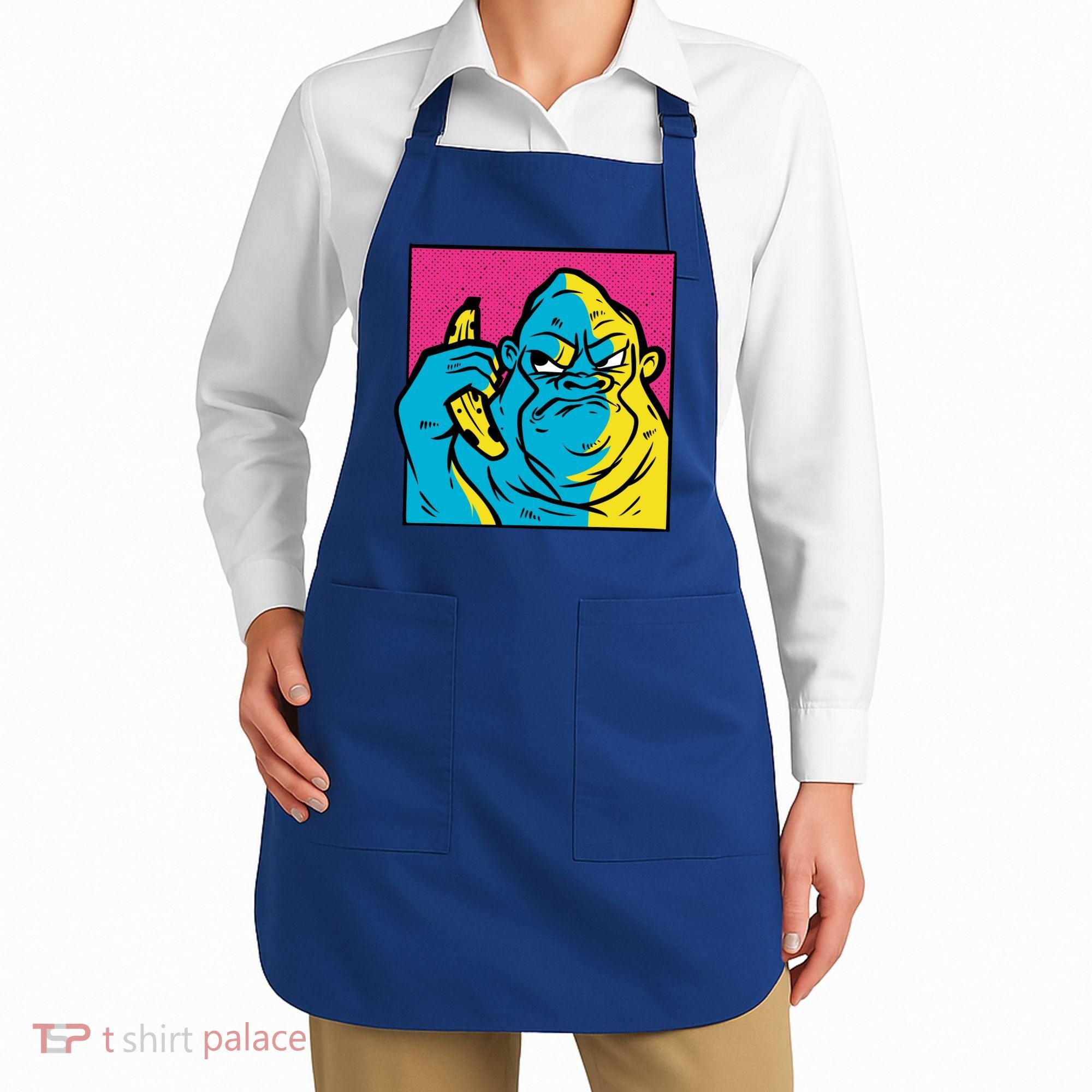 Angry Gorilla Banana Apron