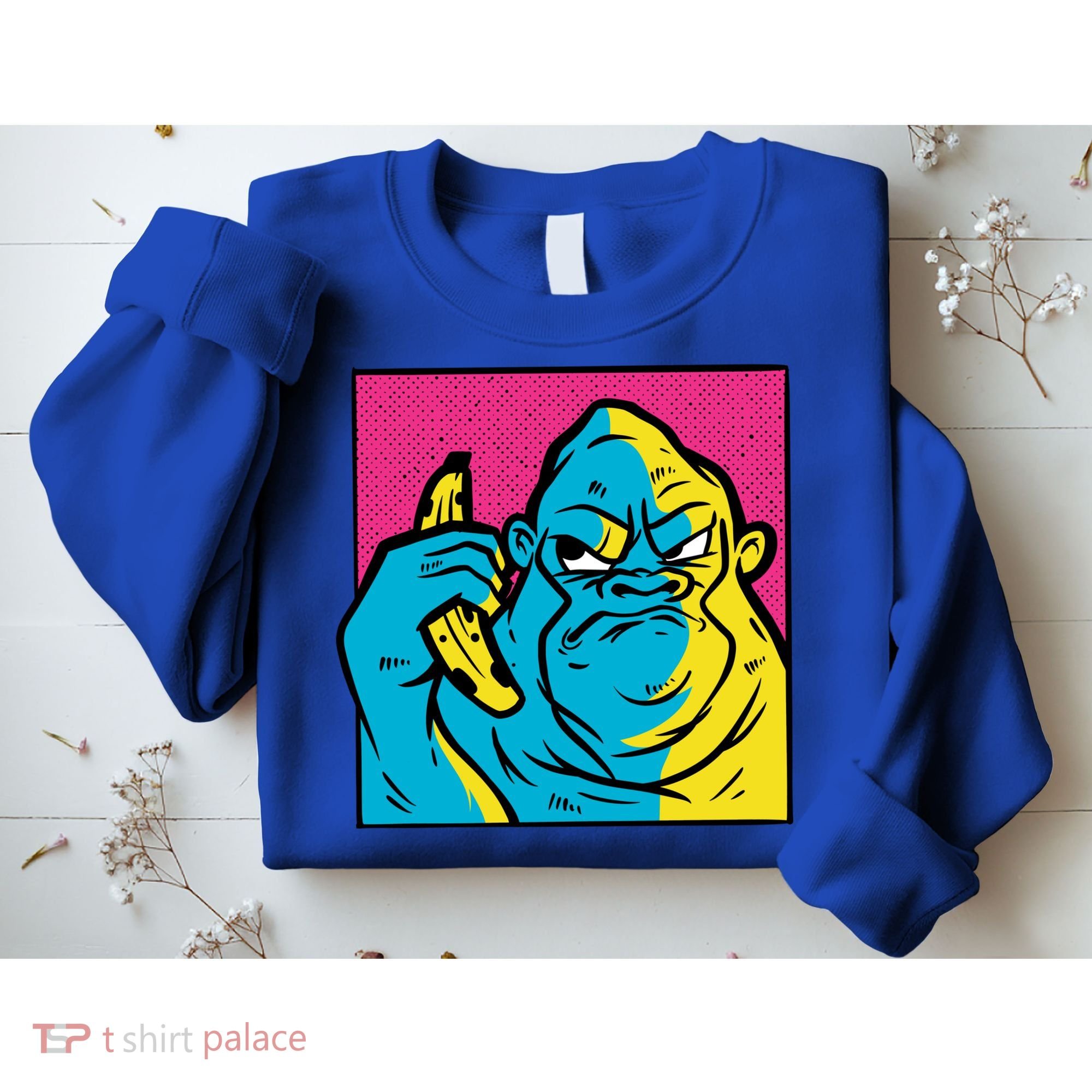 Angry Gorilla Banana Sweatshirt