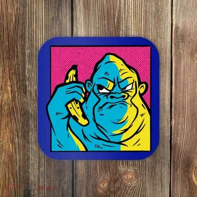 Angry Gorilla Banana Coaster