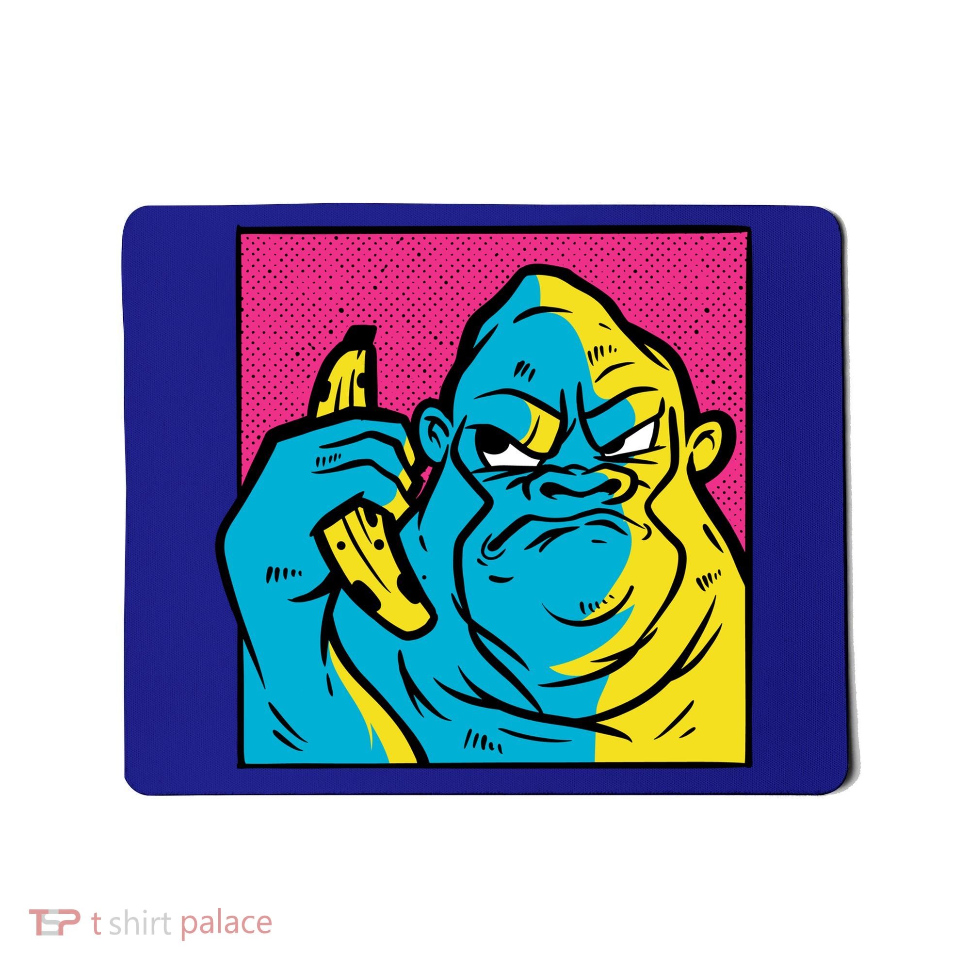 Angry Gorilla Banana Mousepad