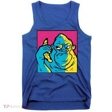 Angry Gorilla Banana Tank Top