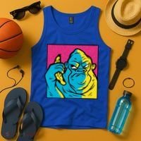 Angry Gorilla Banana Tank Top thumb 4