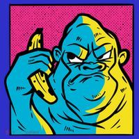 Angry Gorilla Banana Visor thumb 3