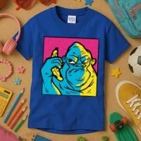 Angry Gorilla Banana Kids T-Shirt thumb 3