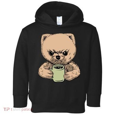 Angry Pomeranian Toddler Hoodie