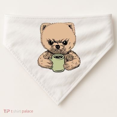 Angry Pomeranian USA-Made Doggie Bandana