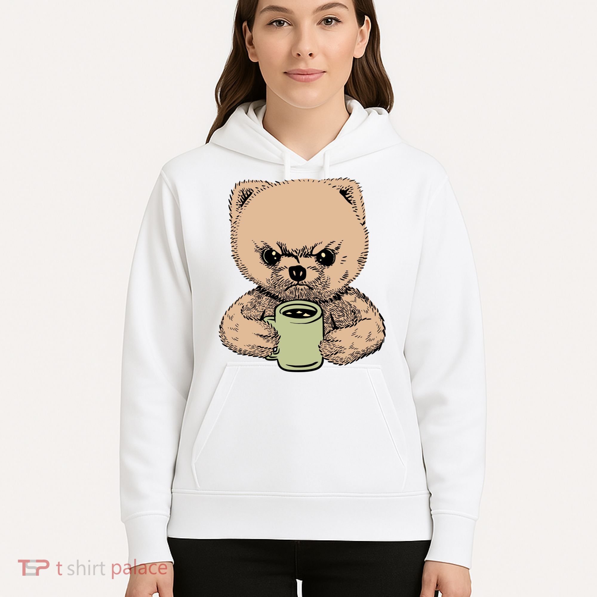 Angry Pomeranian Hoodie
