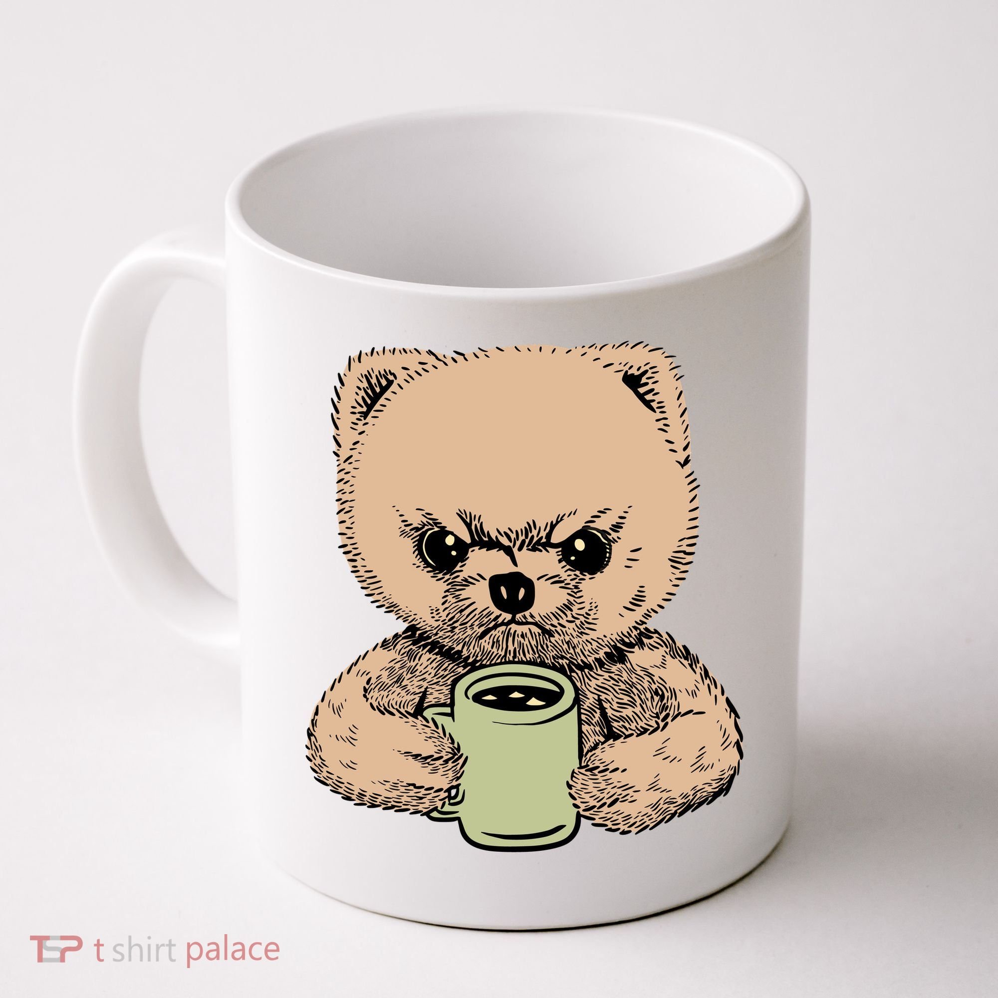 Angry Pomeranian Coffee Mug
