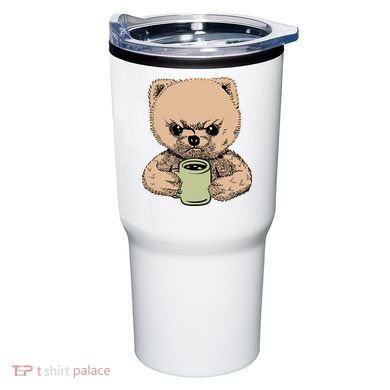 Angry Pomeranian Tumbler