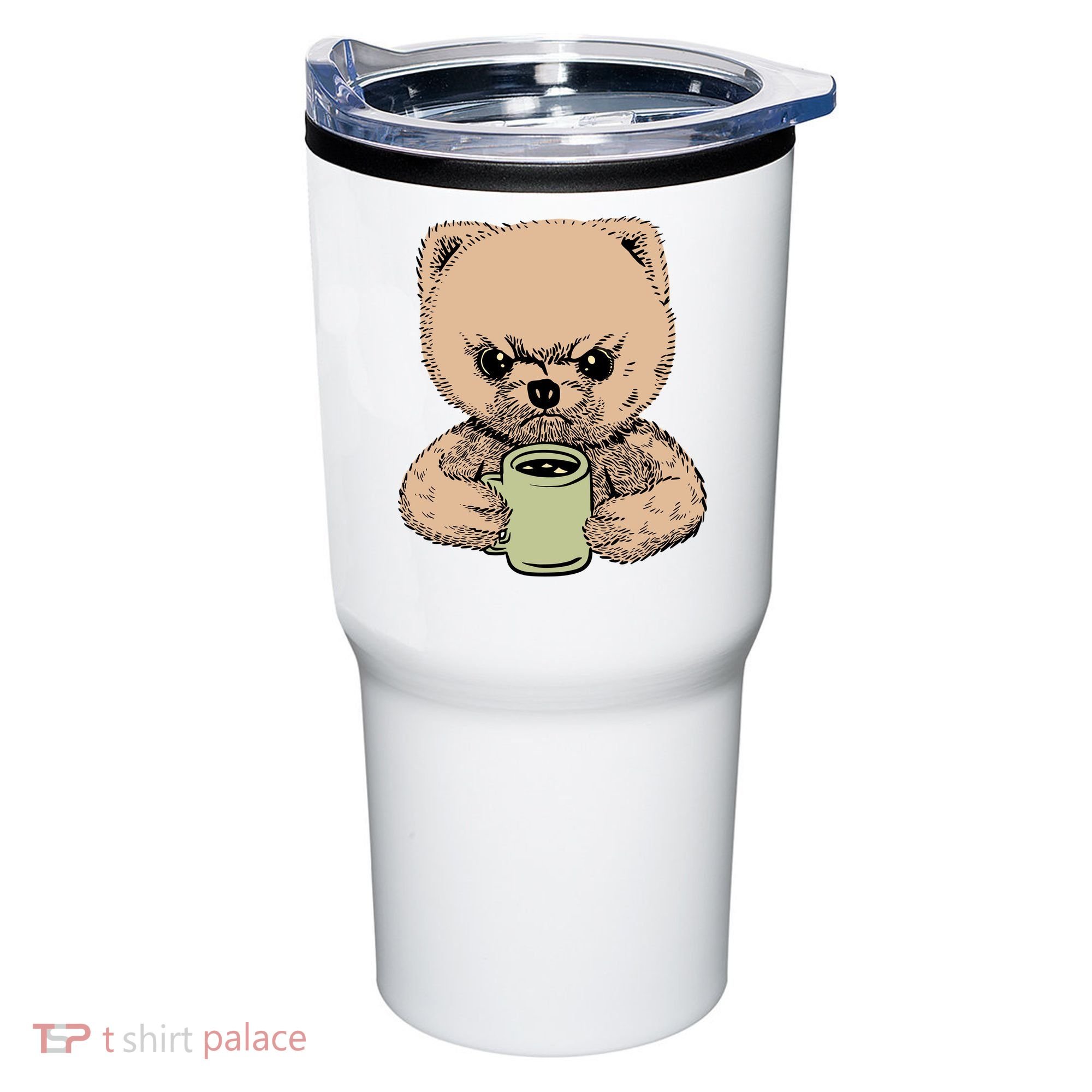 Angry Pomeranian Tumbler