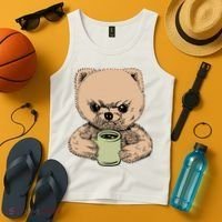 Angry Pomeranian Tank Top thumb 4
